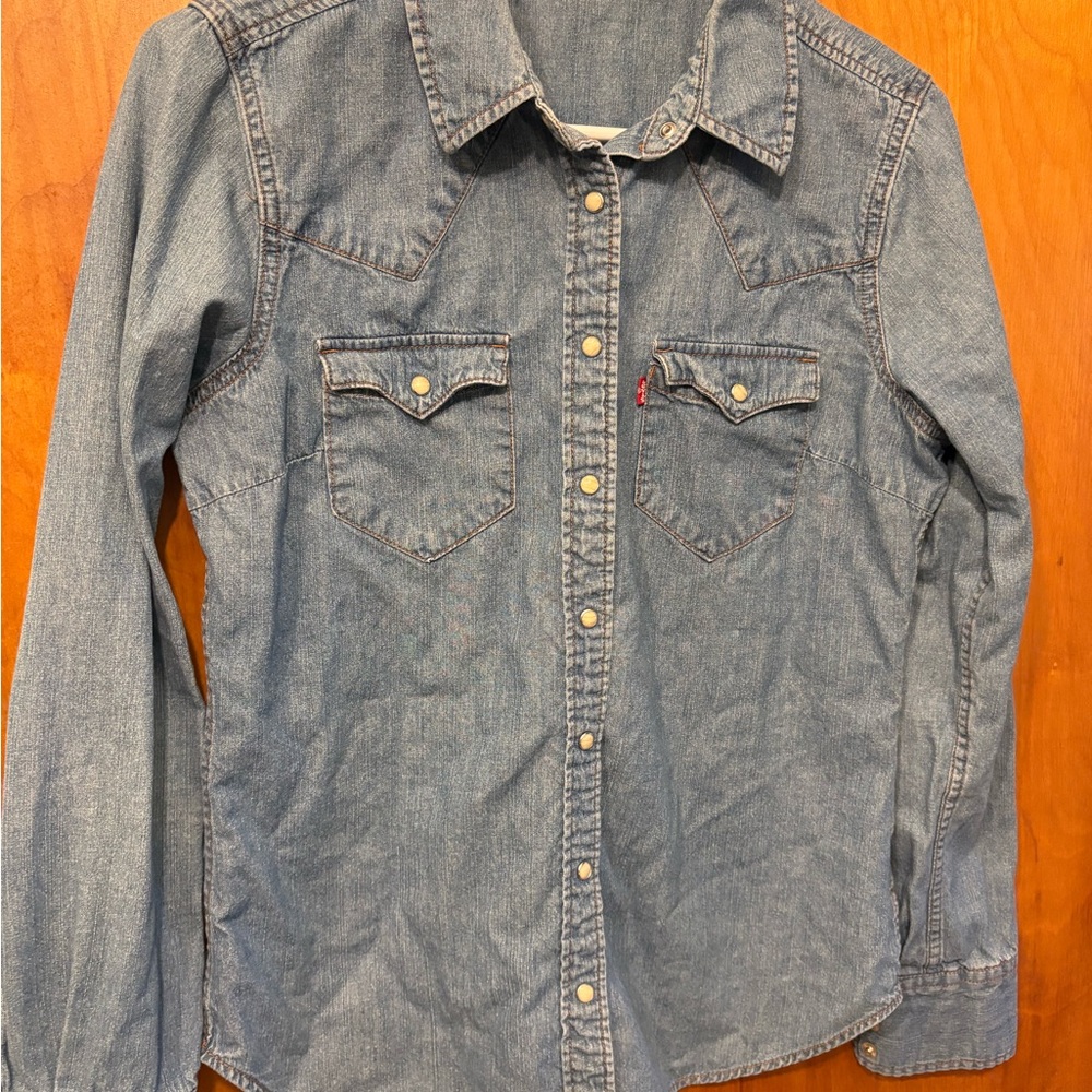 Levi's Light Blue Denim Shirt